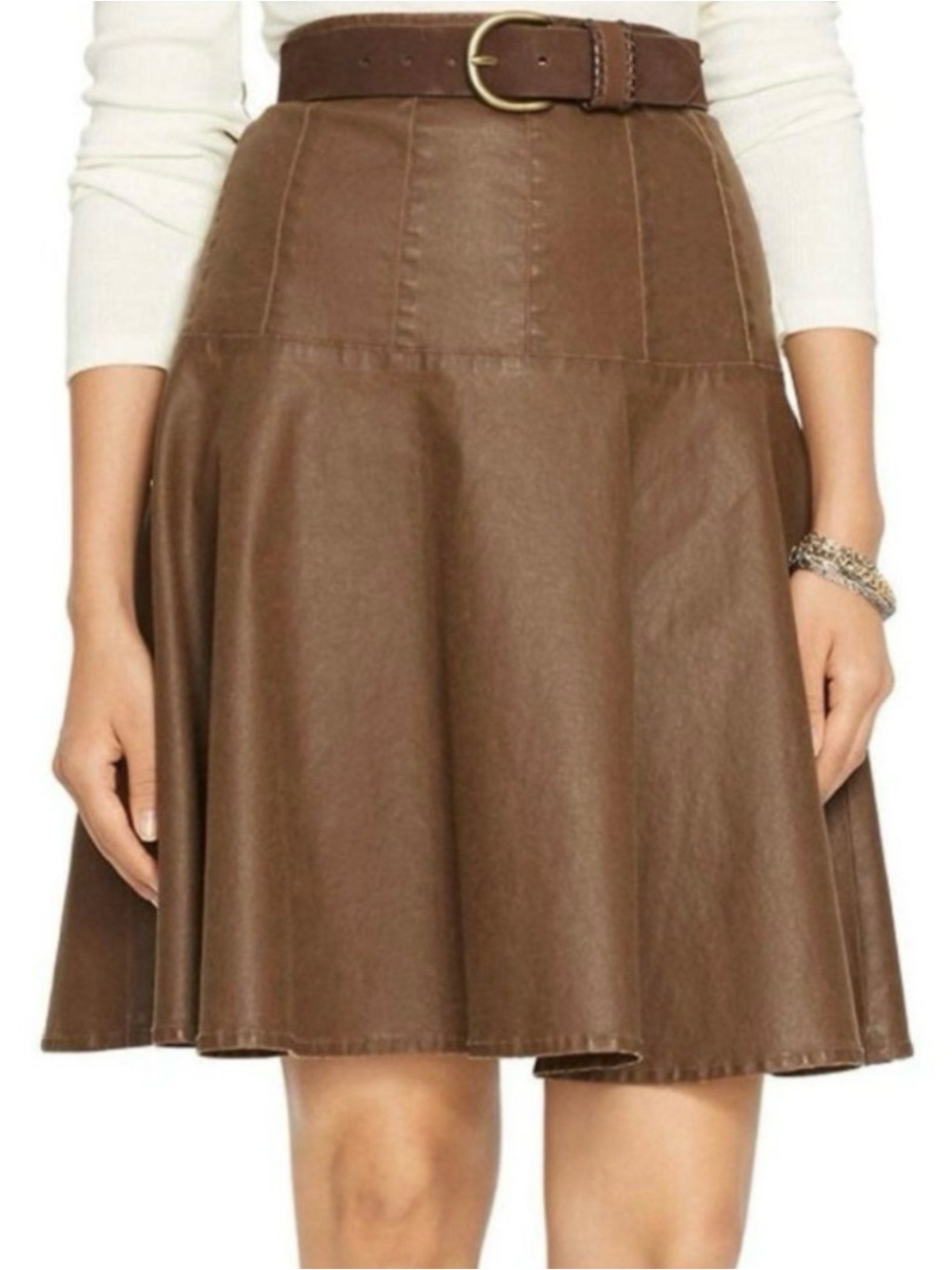 Ralph Lauren Dark Navy Denim Circle Skirt